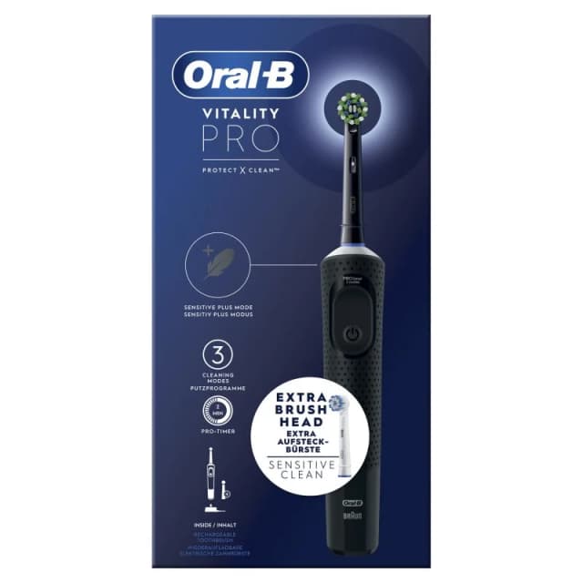 Thumbnail 2 de Oral-B Vitality Pro cepillo eléctrico negro, cabezal extra 🪥