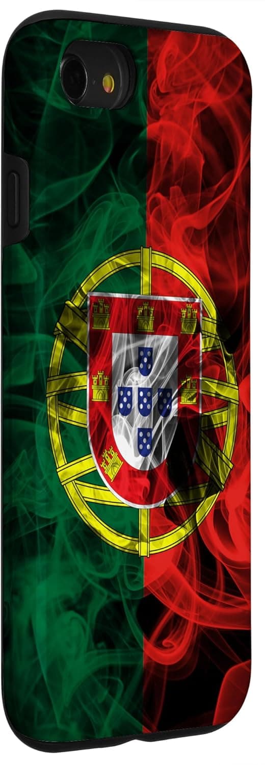 Detalle de Coque Portugal drapeau fumé iPhone SE 2020