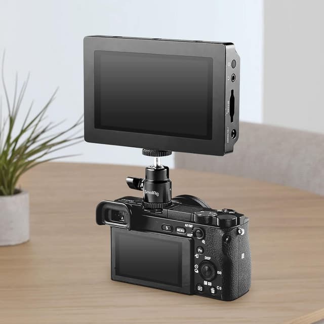 Detalle de SmallRig Mini Ball Head 2er-Set mit Cold-Shoe-Adapter (2059) für DSLR/Monitor