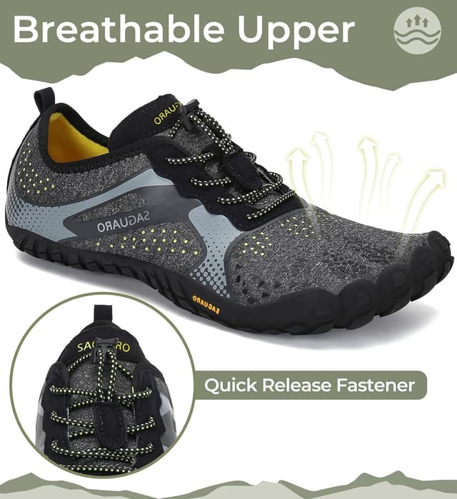 Thumbnail 4 de SAGUARO Scarpe Barefoot minimaliste uomo