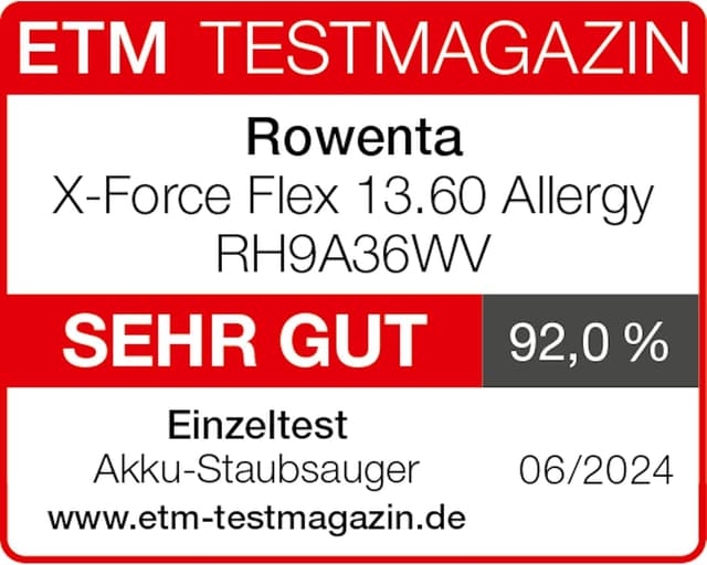 Detalle de Rowenta X-Force Flex 13.60 Kabelloser Staubsauger