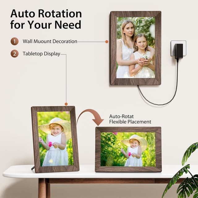 Thumbnail 6 de Frameo 10.1 Inch Digital Photo Frame