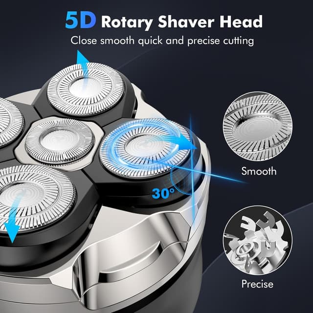 Detalle 2 de ETROBOT Head Shavers for Men