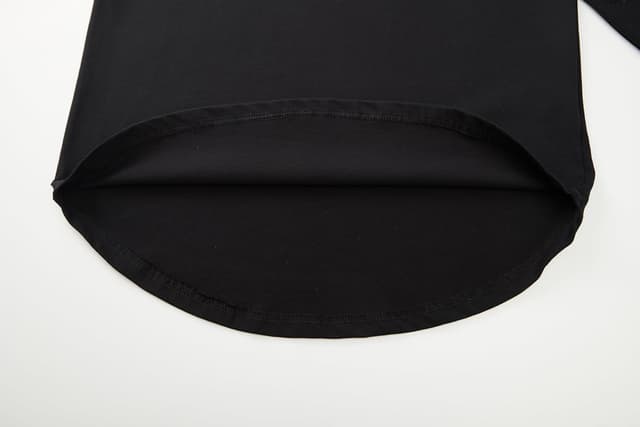 Detalle de VEIISAR Herren Dickes Rundhalsmantel T-Shirt aus 100% Baumwolle (Heavy Weight, Preshrunk Longline)