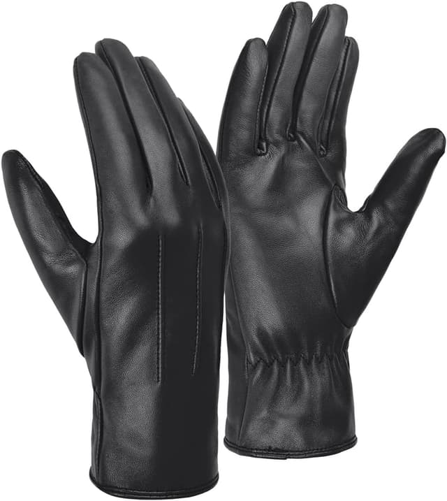 Imagen de Harssidanzar GL017UK leather touchscreen gloves 1 pair en OfertitasTOP