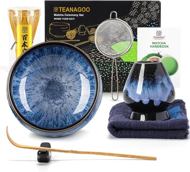 Detalle de TEANAGOO Matcha Set 7 Pcs Ceremonial Kit