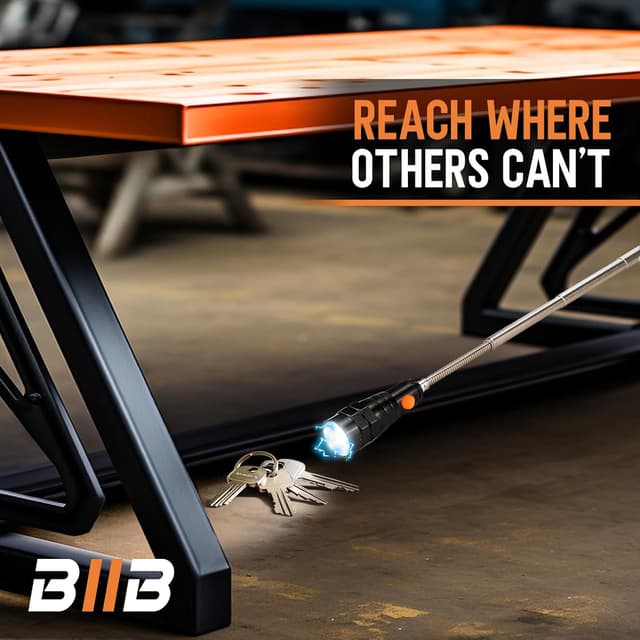 Thumbnail 3 de BIIB Gifts for Men LED Magnetic Tool 22in