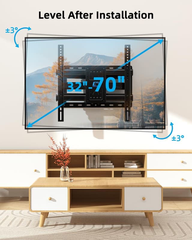 Thumbnail 3 de HOME VISION TV Wall Mount 132 lbs