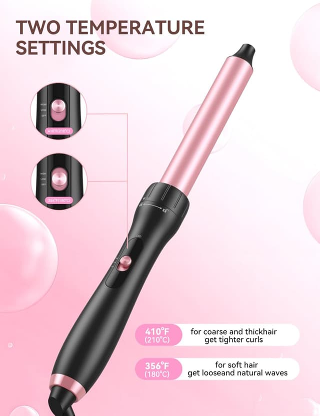 Thumbnail 3 de LANDOT Curling Wand 25mm Clip-Free 210°C