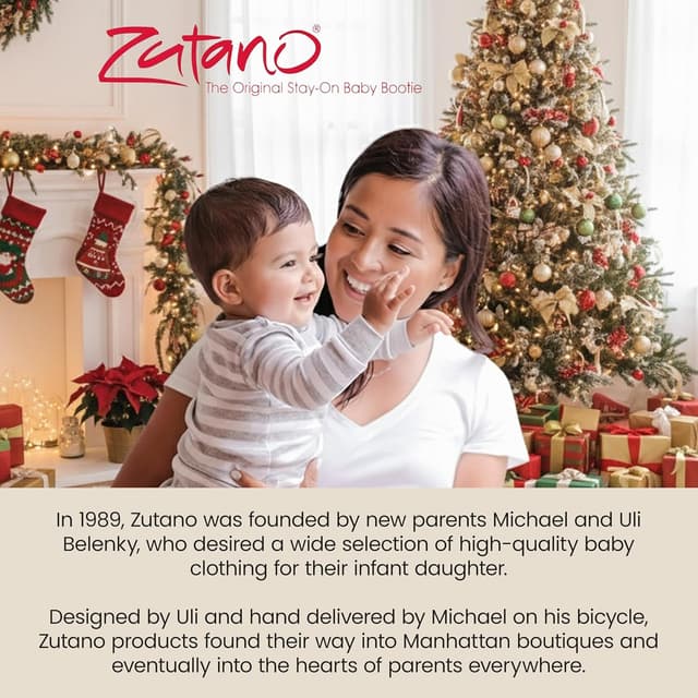 Thumbnail 1 de Zutano baby-boys Organic Cotton Booties 100% Organic