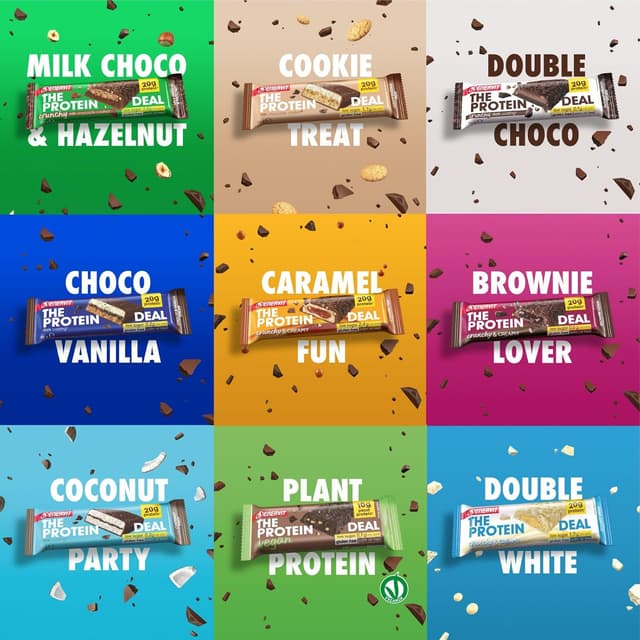 Detalle 2 de Enervit The Protein Deal: Barritas Choco & Vainilla 🍫