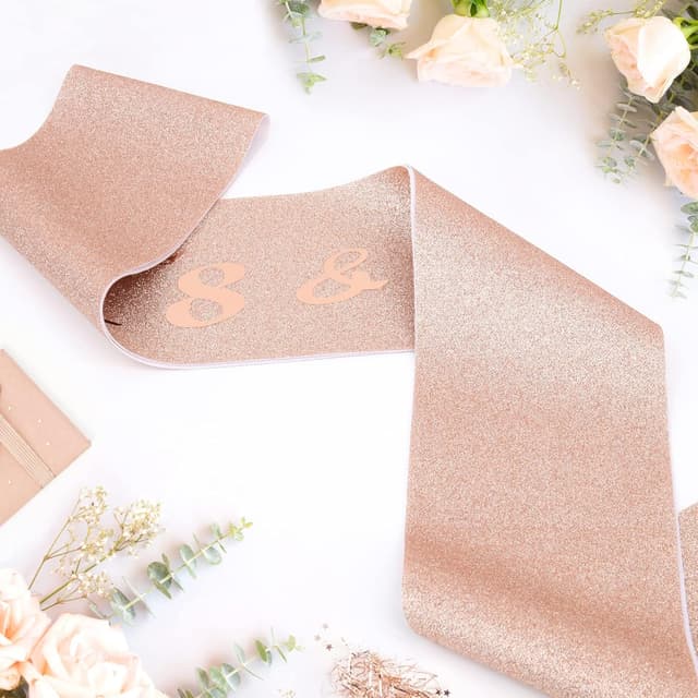 Thumbnail 4 de Mikccer Rose Gold 15th Birthday Sash