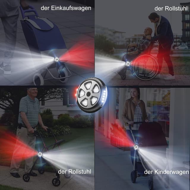 Thumbnail 6 de Aiworthy Kinderwagenlicht 2 Stück 🚼