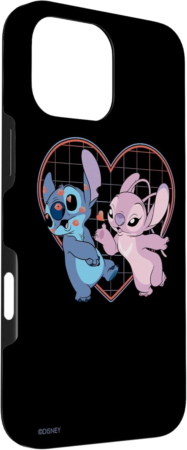 Detalle 1 de Disney Lilo et Stitch Angel Heart iPhone 16 Pro Max
