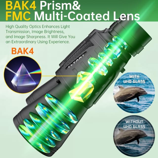 Thumbnail 3 de 20x50 High Powered Binoculars for Adults ðŸ”