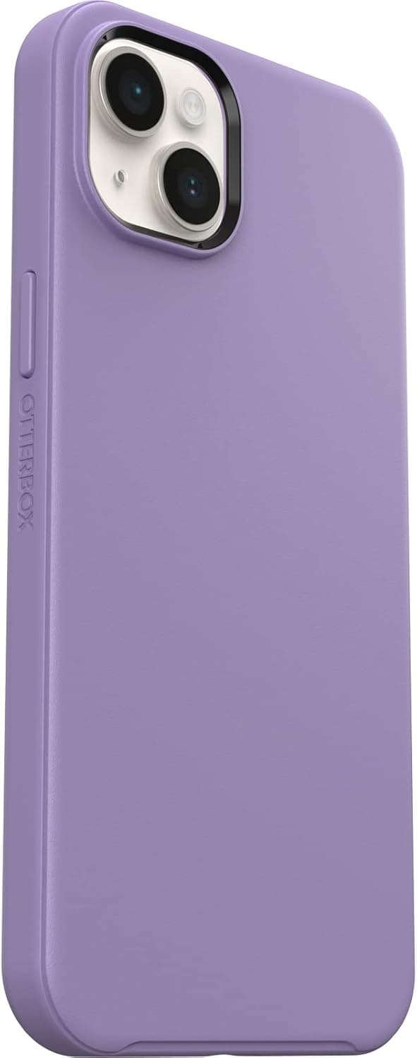 Detalle 2 de Otterbox Symmetry+ para iPhone 14 Plus con MagSafe 💜