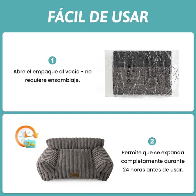 Thumbnail 6 de COZY KISS Gran Cama para Gato 65x44x30cm