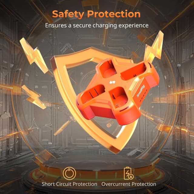 Thumbnail 5 de SMALLRIG 4-Channel LP-E6NH 60W Charger