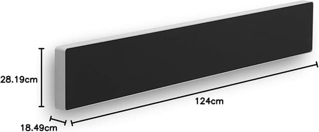 Detalle de Bang & Olufsen Beosound Stage barra de sonido Dolby Atmos