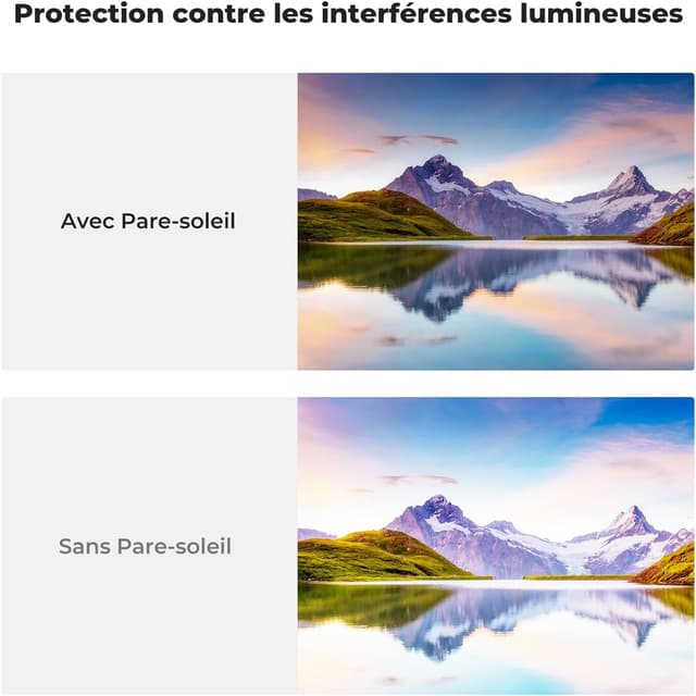 Thumbnail 4 de K&F Concept Pare-soleil 52mm avec chiffon 150×150 mm