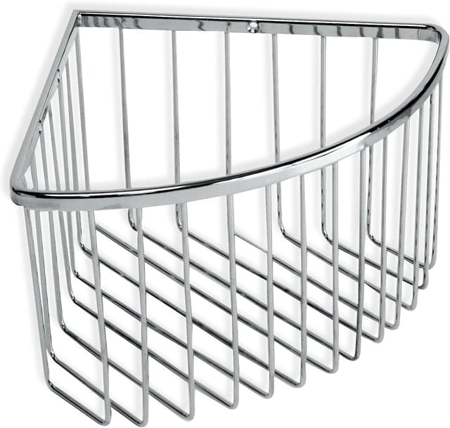 Detalle 2 de TATAY Porta sapone per doccia angolare rettangolare in alluminio Aluminium (30x8,5x30 cm) con viti e compatibile Quick Fix