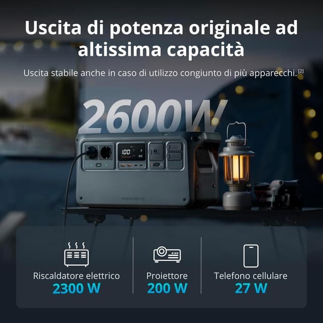 Thumbnail 2 de DJI Power 1000 V2 stazione di alimentazione portatile 1024 Wh 🔌
