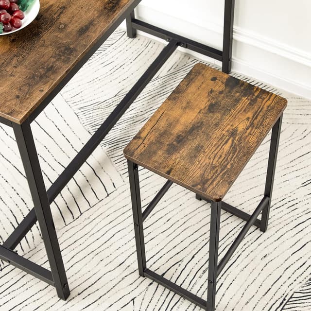 Thumbnail 6 de HOOBRO Sgabello da Bar 40x30x65 cm