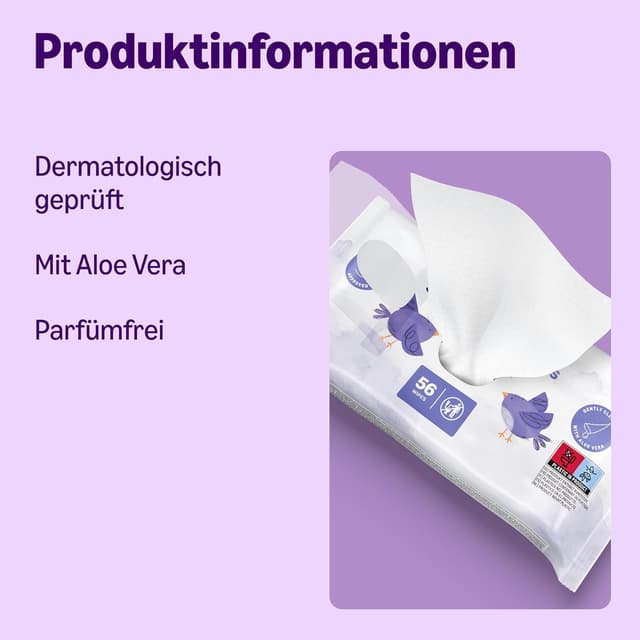 Thumbnail 2 de by Amazon Sensitive Babyfeuchttücher 1008 Stück