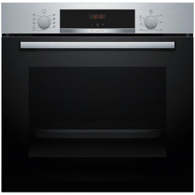 Detalle de Bosch Serie 4 HBA514ES3 horno 71L acero inoxidable