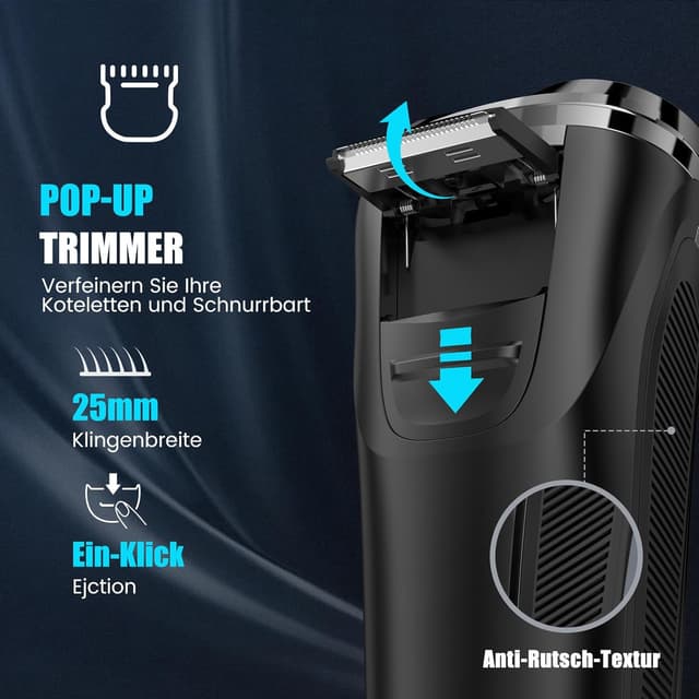 Thumbnail 5 de Brightup Rasierer Herren 4D Schwebekopf Elektrorasierer