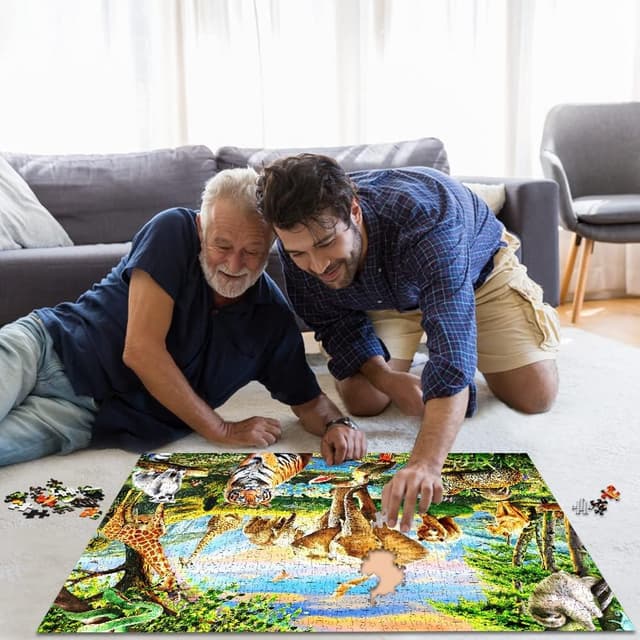 Thumbnail 5 de Jigsaw Puzzles 1000 Pieces Safari World