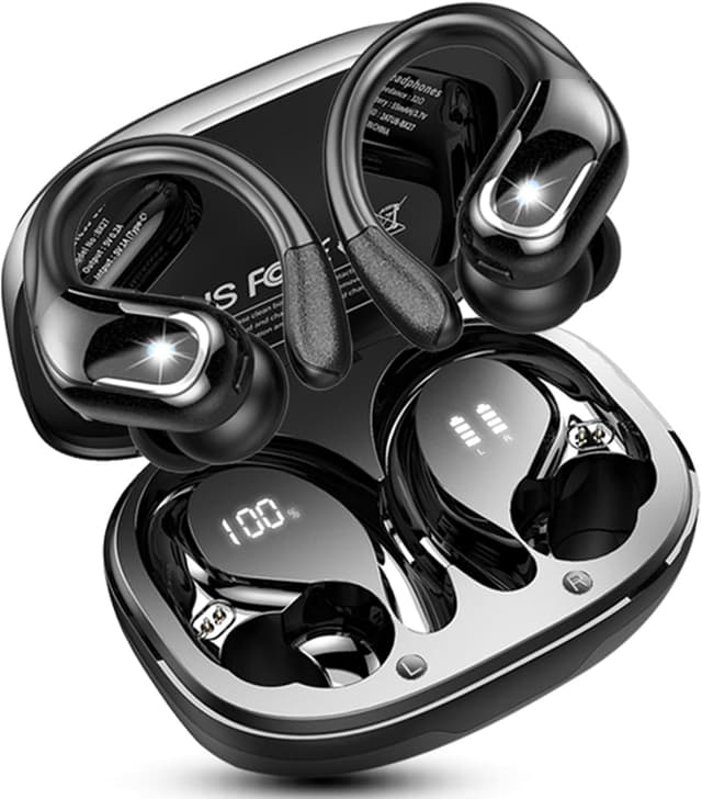 Detalle de Rulefiss BX27 Bluetooth 5.4 Sport Kopfhörer