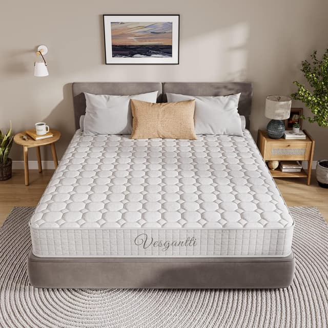 Detalle 2 de Vesgantti 4FT6 Double 10-inch Hybrid Mattress