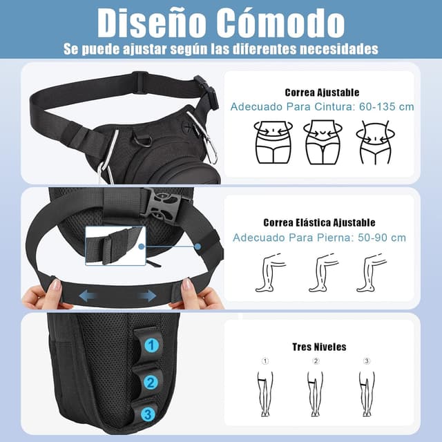 Thumbnail 5 de Eshow Pernera Moto Ampliable Riñonera Deportiva