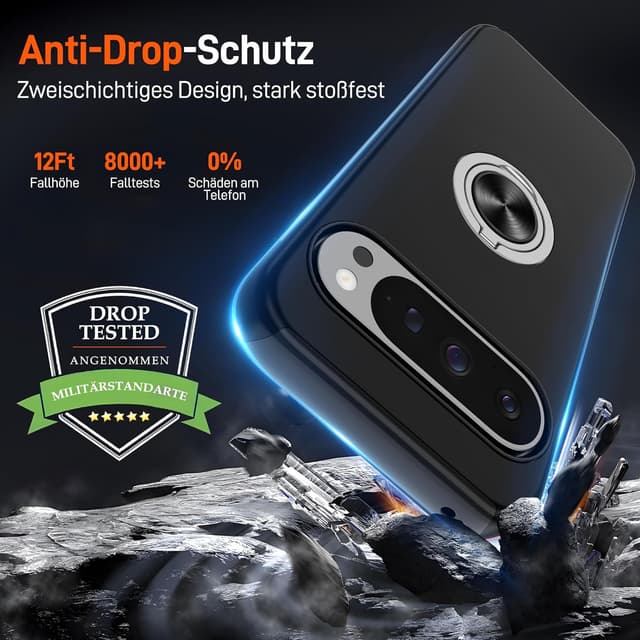 Thumbnail 3 de Pilaru Hülle Google Pixel 9/9 Pro Schwarz