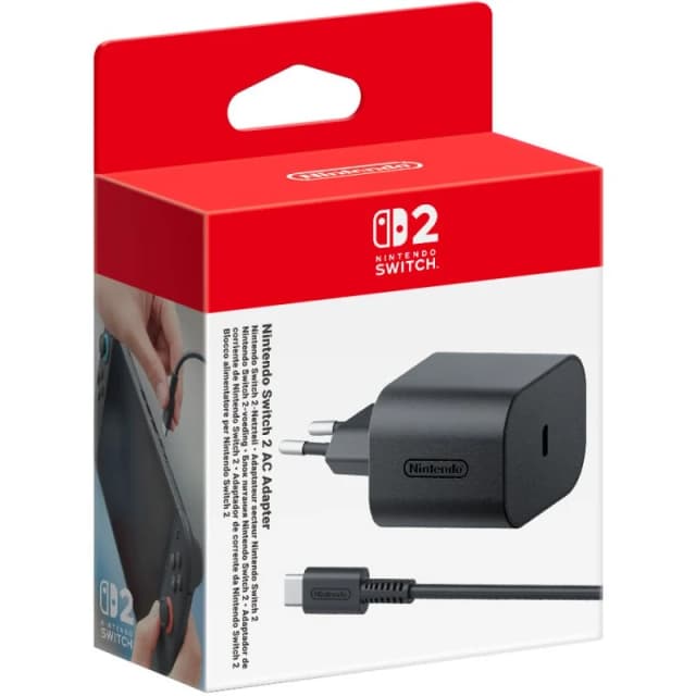 Detalle de Nintendo Switch 2 Adaptador de corriente