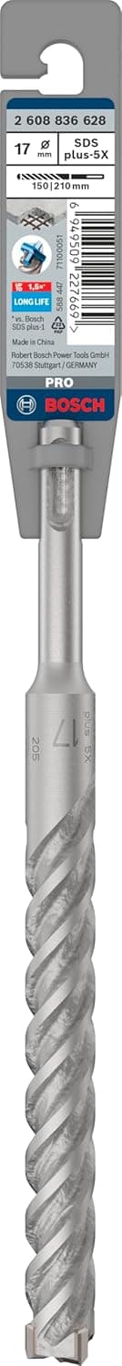 Detalle 2 de Bosch Foret PRO SDS plus-5X Ø 17 mm pour béton et béton armé