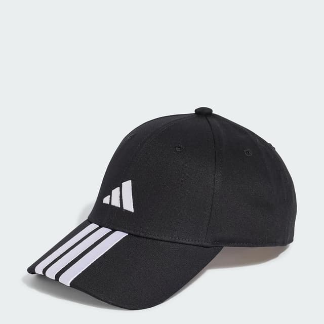Thumbnail 4 de adidas BBALL 3S Cap New Logo M‑L, Black/White