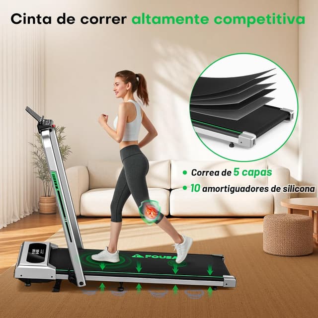 Thumbnail 4 de FOUSAE Cinta de Correr Plegable 12KM/H