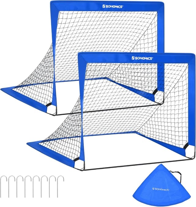 Detalle de SONGMICS 2 Pack Kids Folding Football Cage