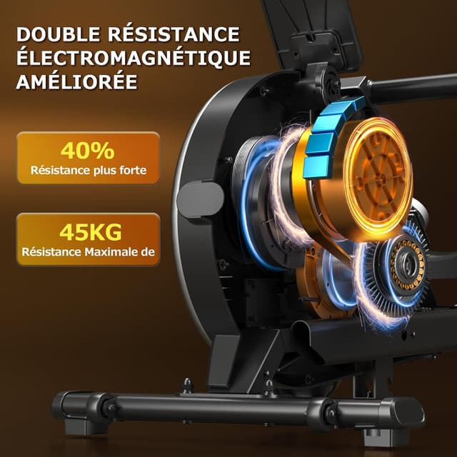 Thumbnail 3 de DMASUN Rameur Musculation 2026 Version