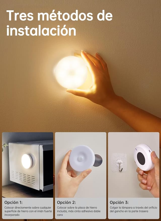 Thumbnail 5 de Homelist Luz Nocturna LED con Sensor de Movimiento, 6 Pack