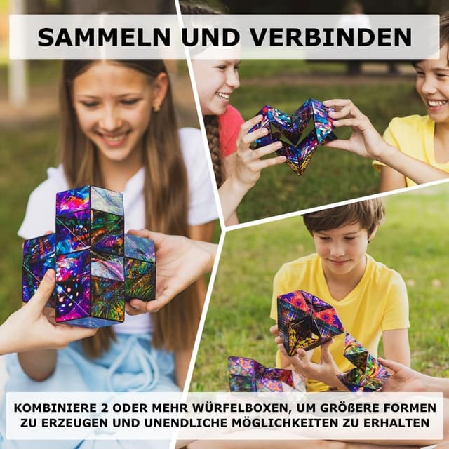 Detalle de Shashibo Formwechsel-Box 36 Magneten