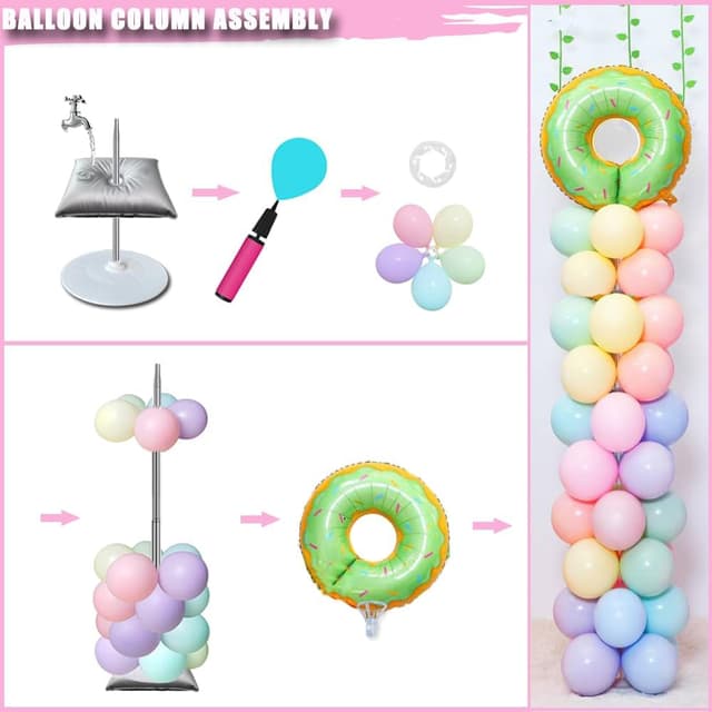 Thumbnail 4 de DECOJOY Balloon Column Stand Set of 2