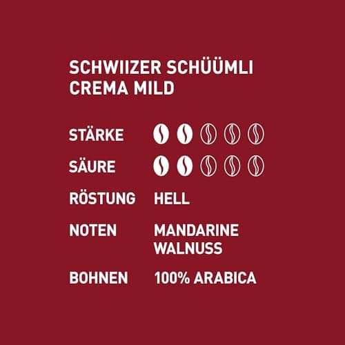 Detalle de Schwiizer Schüümli Mild Granos de café 1000 g