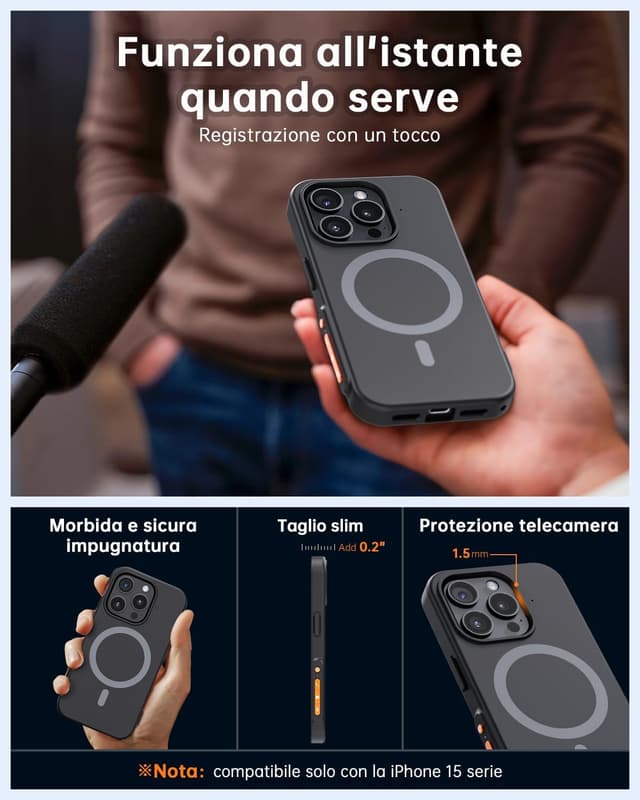 Thumbnail 5 de NUASI A5 Registratore Vocale 32GB