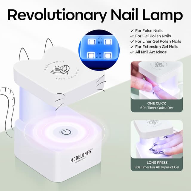 Thumbnail 6 de modelones X Nail Gel Kit 500pcs đź’…