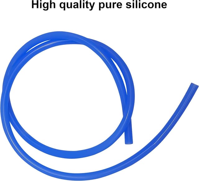 Detalle de Silikonschlauch 8 mm ID, 2 m Länge blau