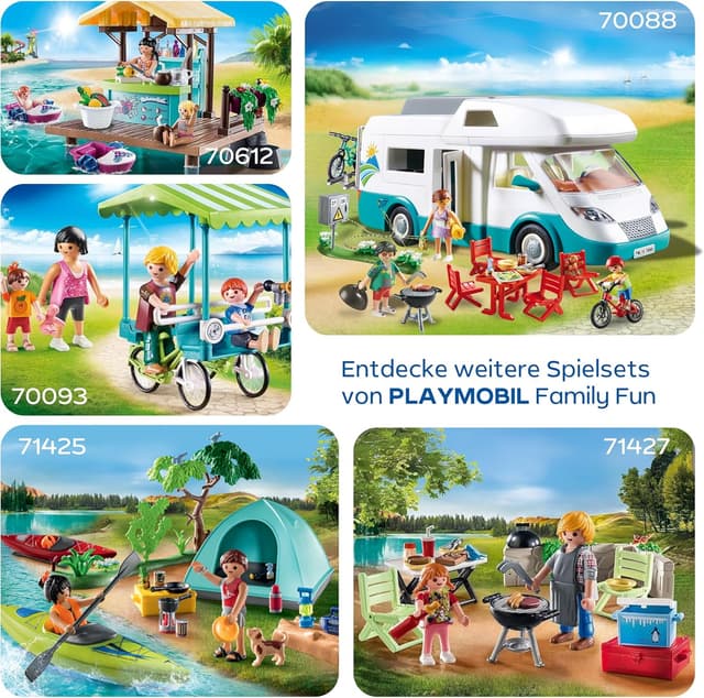 Thumbnail 6 de PLAYMOBIL 70088 Familien-Wohnmobil für Camping