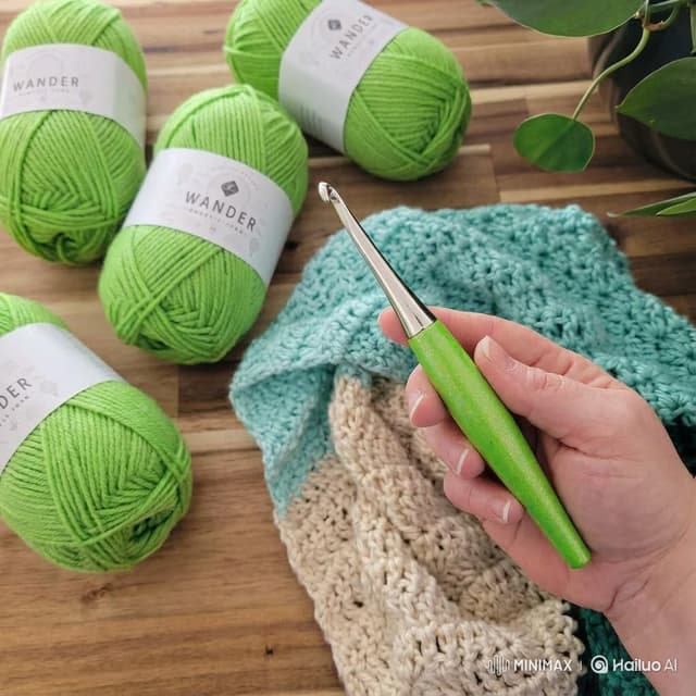 Thumbnail 2 de Furls Odyssey H 5.00mm Ergonomic Crochet Hook 💙